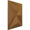 Ekena Millwork 11 7/8in. W x 11 7/8in. H Kent EnduraWall Decorative 3D Wall Panel Covers 0.98 Sq. Ft. WP12X12KEDVG - alternate 2